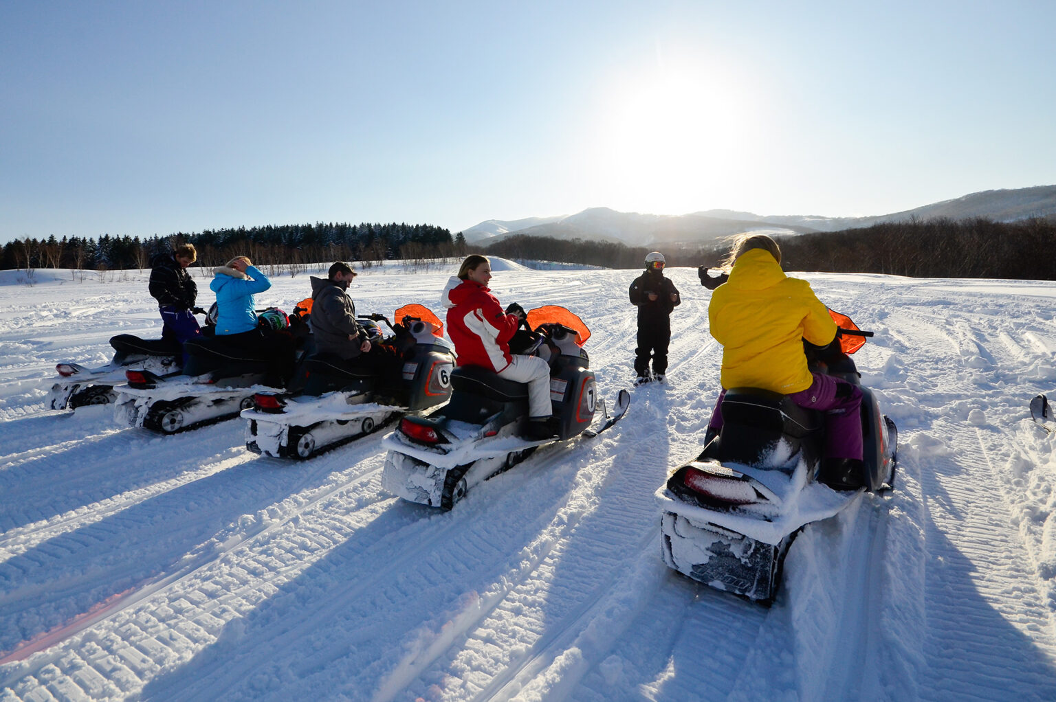 Snowmobile Tours - Snowmobiling