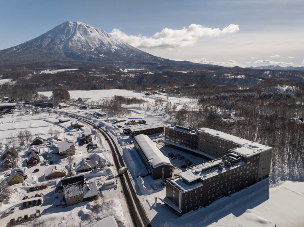 Midtown Niseko Hotel in Winter